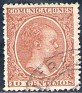 Spain 1889 Castaño 10 CTS Verde Edifil 217. España 1889 217 u. Subida por susofe